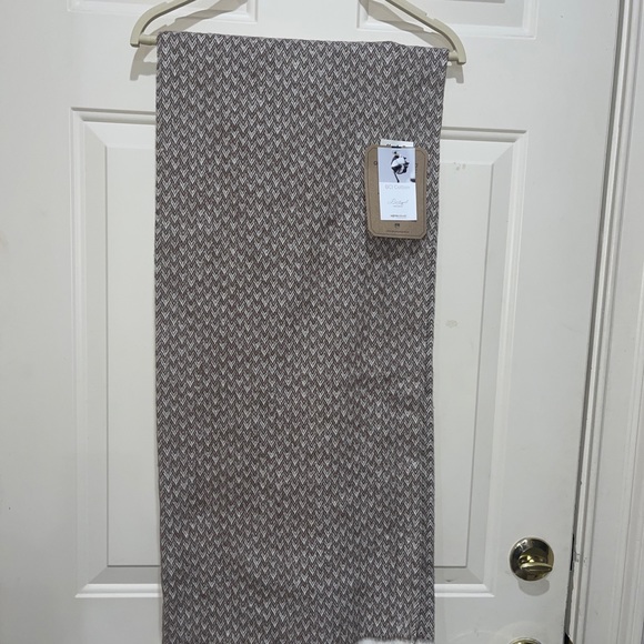 Antonio Salgado Throw Blanket BCI Cotton Blend Herringbone 50x67” Made Portugal - Picture 2 of 8